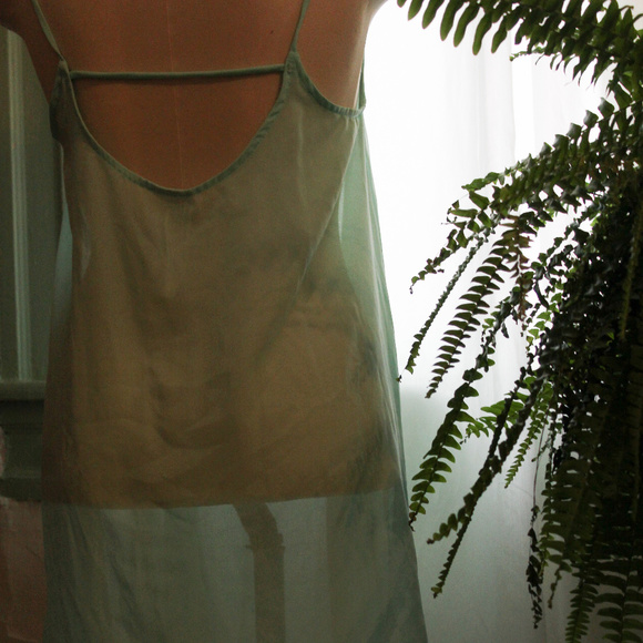 Free People Sheer Low-Back Dress - Picture 3 of 5